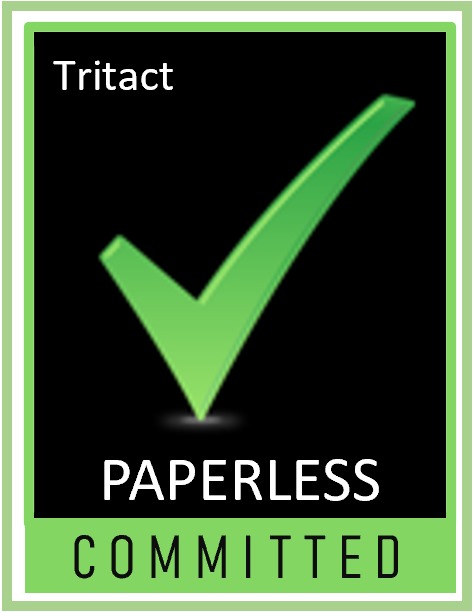 Tritact Paperless Committed